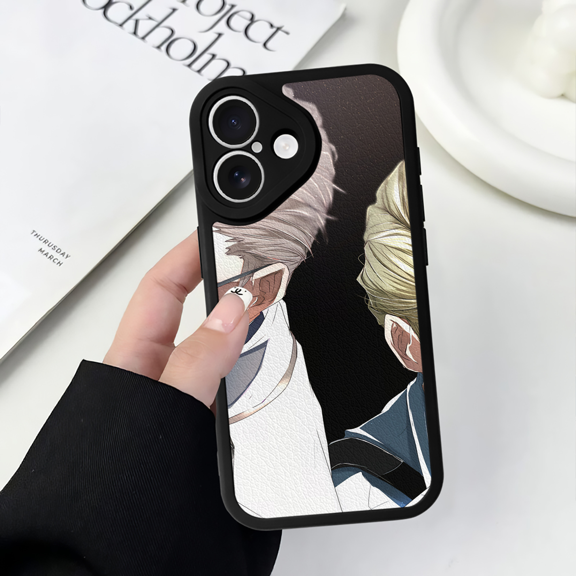 （画像用） SPY×FAMILY间谍家家酒 【iPhone 16シリーズ対応】シリコンスマホケース（レザー調） 材質：シリコン